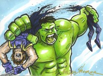 PSC (Personal Sketch Card) by Brian Shearer
