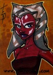 PSC (Personal Sketch Card) by Tom Hodges