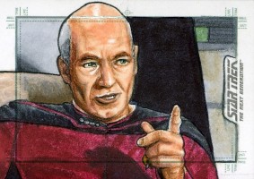 Star Trek: The Next Generation Portfolio Prints Series 2 by Adam Cleveland